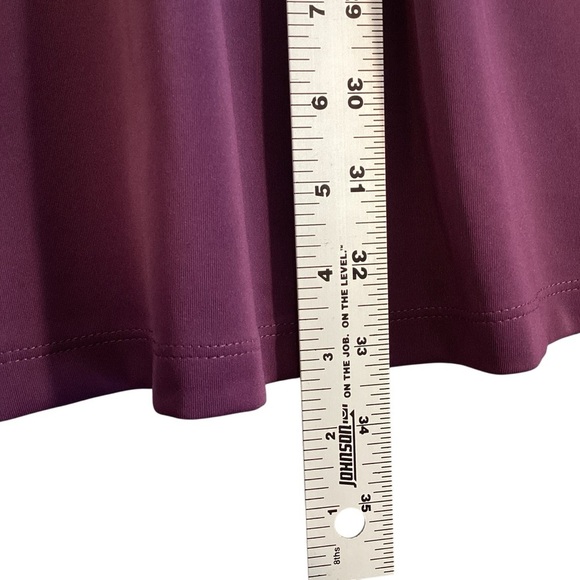 New Balance Tournament Tennis Dress, Deep Plum Style WD51401 Medium Pickleball - Picture 6 of 14